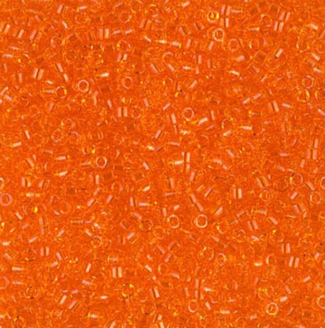 Transparent Orange Miyuki Delica 11/0 DB0703