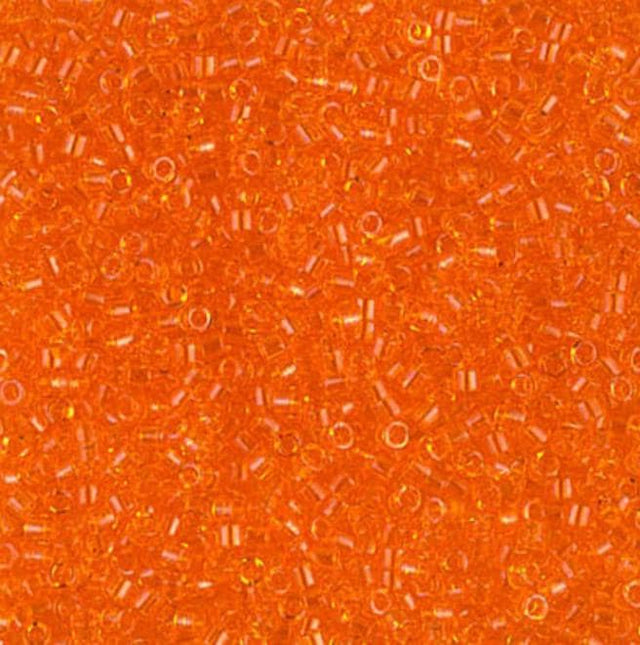 Transparent Orange Miyuki Delica 11/0 DB0703
