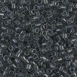 DB0708 11/0 Transparent Gray Miyuki Delica