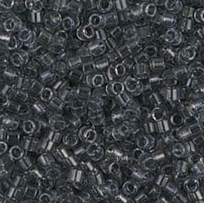 DB0708 11/0 Transparent Gray Miyuki Delica