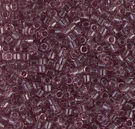 DB0711 11/0 Transparent Smoky Amethyst Miyuki Delica