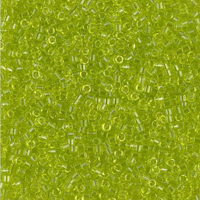 Transparent Chartreuse Miyuki Delica 11/0 DB0712 