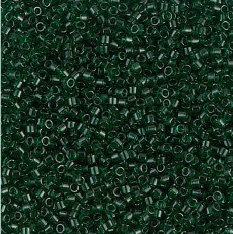 Transparent Dark Emerald Miyuki Delica 11/0 DB0713 