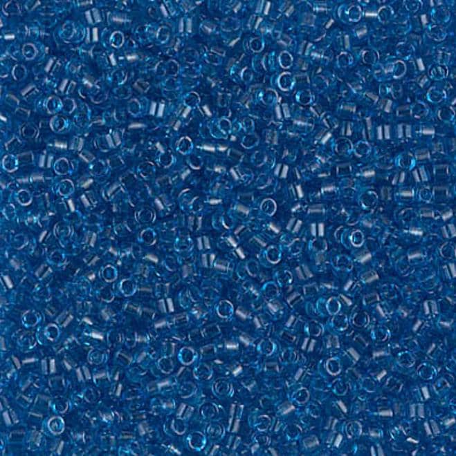 Transparent Capri Blue Miyuki Delica 11/0 DB0714