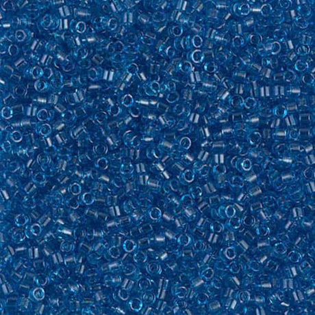 Transparent Capri Blue Miyuki Delica 11/0 DB0714