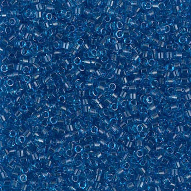 Transparent Capri Blue Miyuki Delica 11/0 DB0714