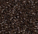 DB0715 11/0 Transparent Root Beer Miyuki Delica
