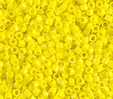 DB0721 11/0 Opaque Yellow Miyuki Delica