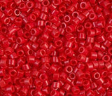 DB0723 11/0 Opaque Red Miyuki Delica