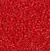 Opaque Red Miyuki Delica 11/0 DB0723