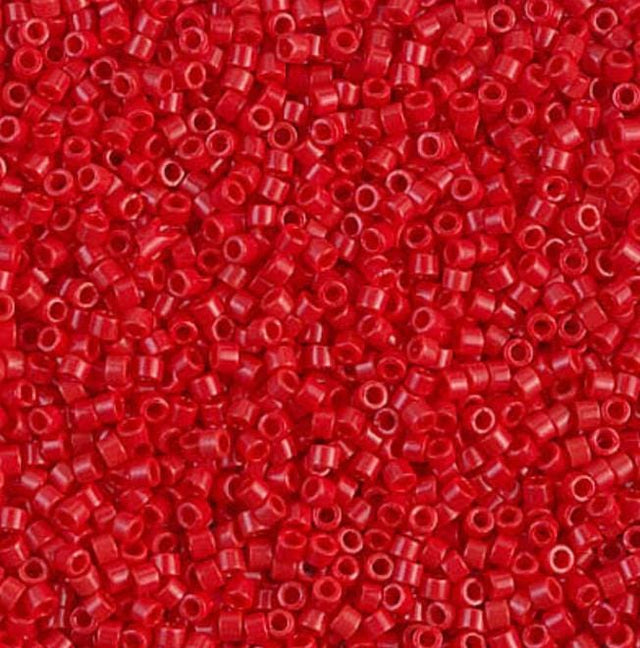 Opaque Red Miyuki Delica 11/0 DB0723