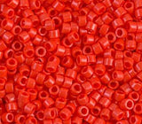 DB0727 11/0 Opaque Vermillion Red Miyuki Delica