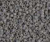 DB0731 11/0 Opaque Gray Miyuki Delica