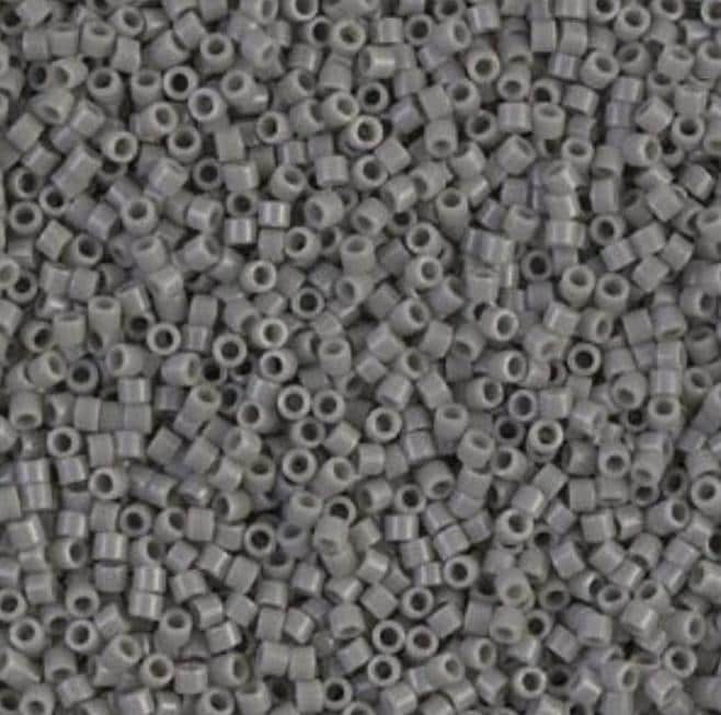 Opaque Gray Miyuki Delica 11/0 DB0731