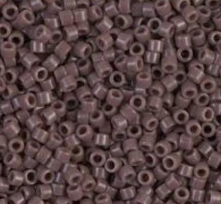 DB0735 11/0 Opaque Dark Mauve Miyuki Delica