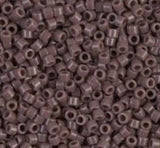DB0735 11/0 Opaque Dark Mauve Miyuki Delica