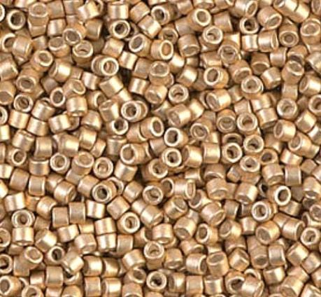 DB1153 11/0 Galvanized Semi-Frosted Mead Miyuki Delica