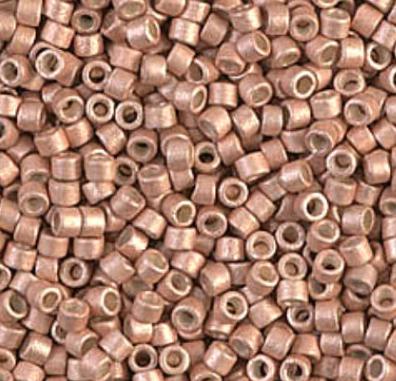 DB1155 11/0 Galvanized Semi-Frosted Muscat Miyuki Delica