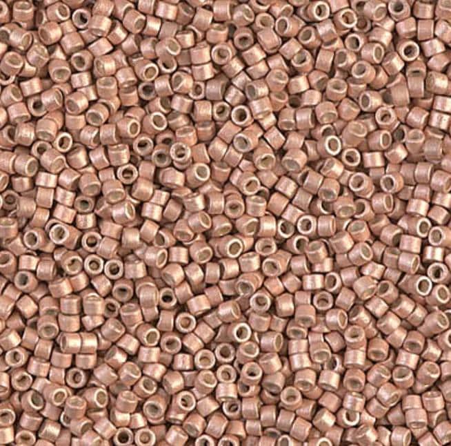 Galvanized Semi-Frosted Muscat Miyuki Delica 11/0 DB1155