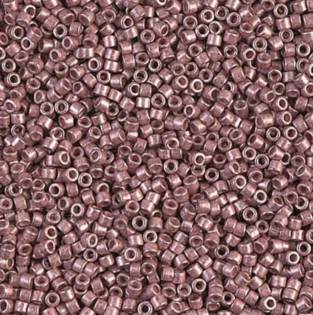 Galvanized Semi-Frosted Berry Miyuki Delica 11/0 DB1157