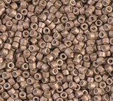 DB1162 11/0 Galvanized Matte Champagne Miyuki Delica