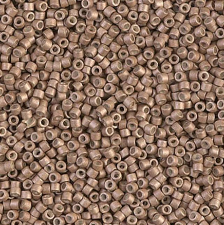 Galvanized Matte Champagne Miyuki Delica 11/0 DB1162