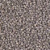 Galvanized Matte Lt Smoky Amethyst Miyuki Delica 11/0 DB1168