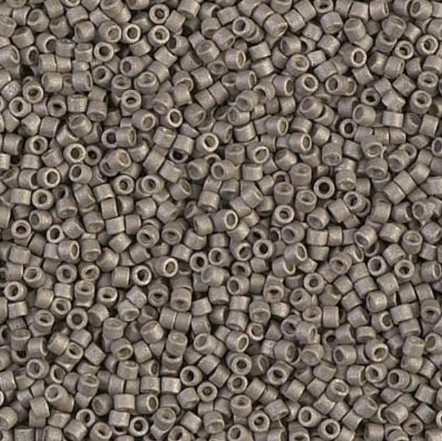 Galvanized Matte Pewter Miyuki Delica 11/0 DB1169
