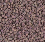 DB1061 11/0 Matte Metallic Dusky Clay AB Miyuki Delica