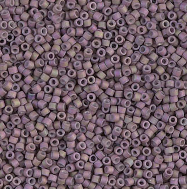 Matte Metallic Orchid Gold Iris Miyuki Delica 11/0 DB1064
