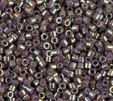 DB1011 11/0 Metallic Dusty Mauve Gold Iris Miyuki Delica