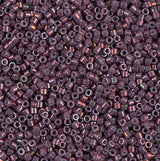 Metallic Med Raspberry Gold Iris Miyuki Delica 11/0 DB1012