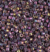 DB1014 11/0 Metallic Thistle Gold Iris Miyuki Delica