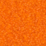 Matte Transparent Orange Miyuki Delica 11/0 DB0744