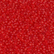 Matte Transparent Red Orange Miyuki Delica 11/0 DB0745