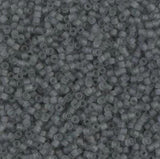 Matte Transparent Gray Miyuki Delica 11/0 DB0749