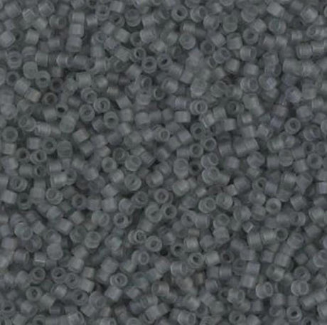 Matte Transparent Gray Miyuki Delica 11/0 DB0749