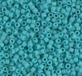 DB0759 11/0 Matte Opaque Turquoise Green Miyuki Delica