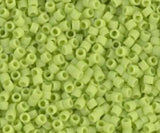 DB0763 11/0 Matte Opaque Chartreuse Miyuki Delica
