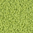 Matte Opaque Chartreuse Miyuki Delica 11/0 DB0763