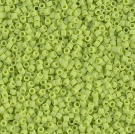 Matte Opaque Chartreuse Miyuki Delica 11/0 DB0763
