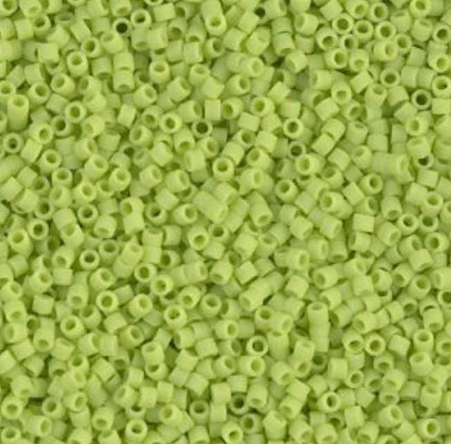Matte Opaque Chartreuse Miyuki Delica 11/0 DB0763