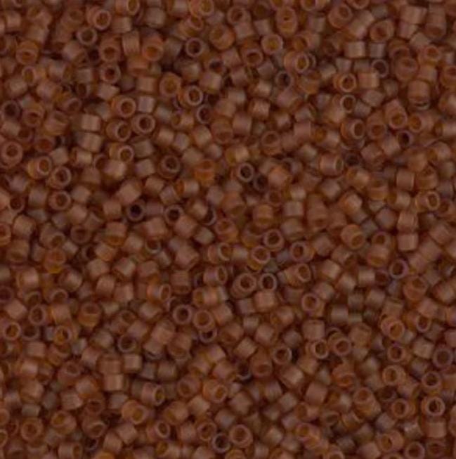 Matte Opaque Dark Topaz Miyuki Delica 11/0 DB0764