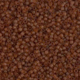 Matte Opaque Dark Topaz Miyuki Delica 11/0 DB0764