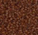 DB0764 11/0 Matte Opaque Dark Topaz Miyuki Delica