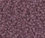 DB0765 11/0 Matte Transparent Smoky Amethyst Miyuki Delica