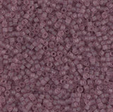 Matte Transparent Smoky Amethyst Miyuki Delica 11/0 DB0765