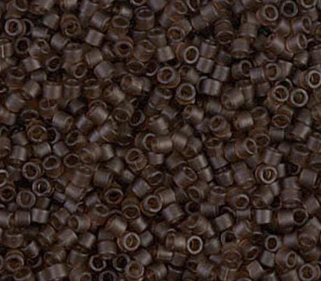 DB0769 11/0 Matte Transparent Root Beer Miyuki Delica
