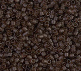 DB0769 11/0 Matte Transparent Root Beer Miyuki Delica
