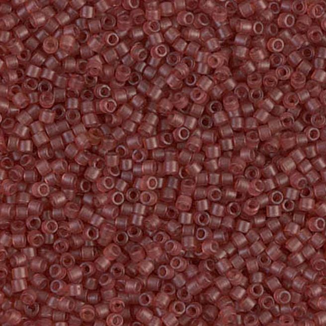 Dyed Semi-Frosted Transparent Berry Miyuki Delica 11/0 DB0773